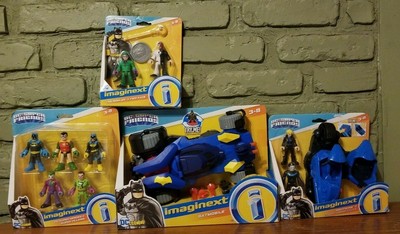 imaginext batmobile and cycle